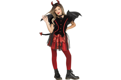 Winged Devil Girls Costume Small 4/6 (1/Pk)