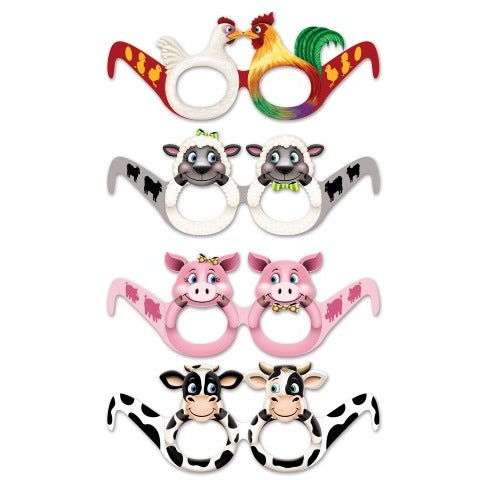 Farm Animal Novelty Eyeglasses