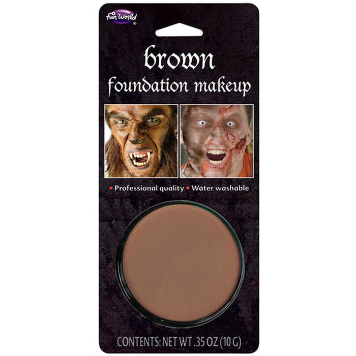 10G Brown Make Up Pot