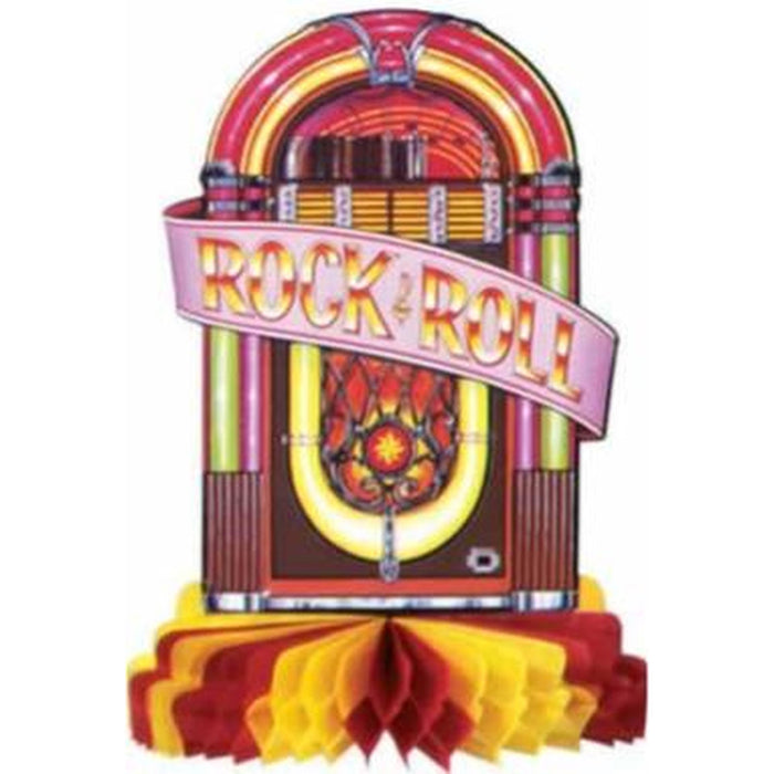 10" Juke Box Centerpiece For Retro Parties