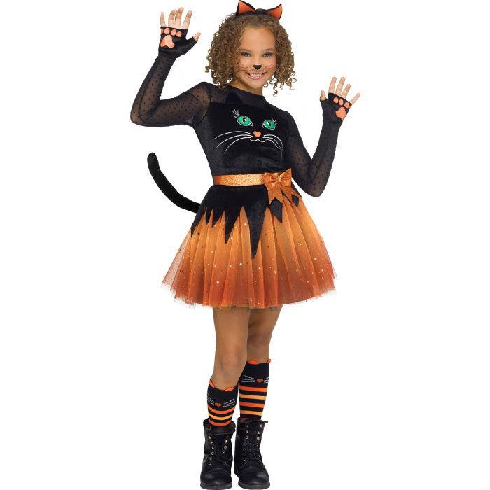 Pretty Pussycat Child Costume - Small (Size 4/6) (1/Pk)