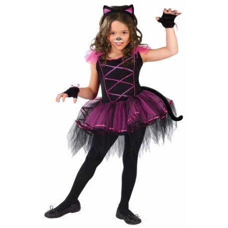 Catarina Girls' Cat Costume, Small 4-6