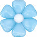Prima Light Blue Daisy Foil Balloon, 34 Inch