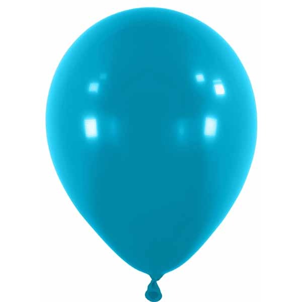 Anagram Tranquil Blue 11 Inch Latex Balloons, 100 Count