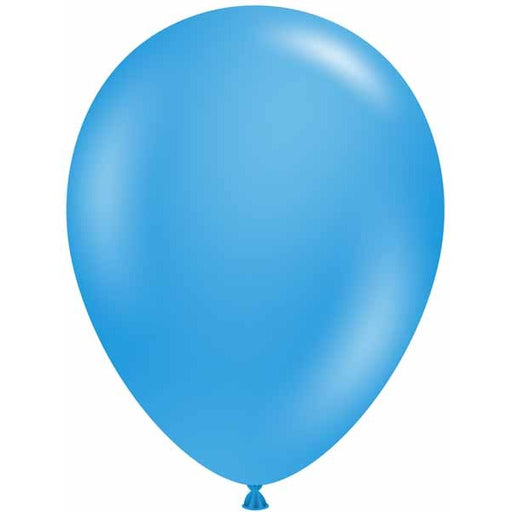 TUFTEX 11 Inch Standard Blue Latex Balloons, 100 Pack