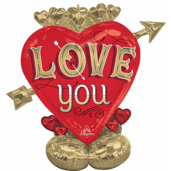 Just My Type Love U 46-Inch AirLoonz Foil Balloon