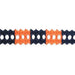 "12Ft Retro Arcade Garland In Orange And Black (1 Pack)"