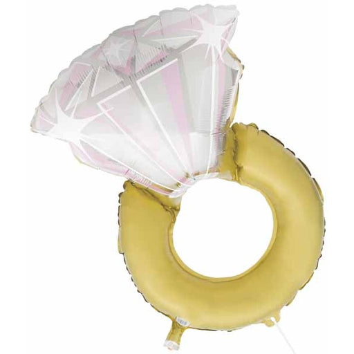 32-Inch Diamond Ring Foil Balloon
