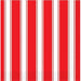 Red & White Striped Beverage Napkins, 16 Count