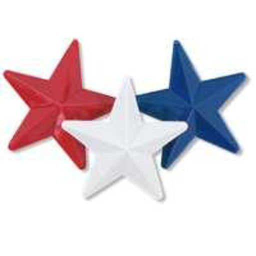 13" Plastic Star White Bulk