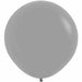 Sempertex Urban Grey 24-Inch Latex Balloons, 10-Pack
