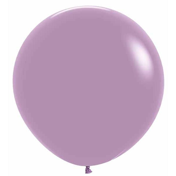 Pastel Dusk Lavender 24-Inch Latex Balloons, 10 Pack