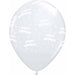 HAPPY BDAY ALL OVER 12" 50/BAG CLEAR