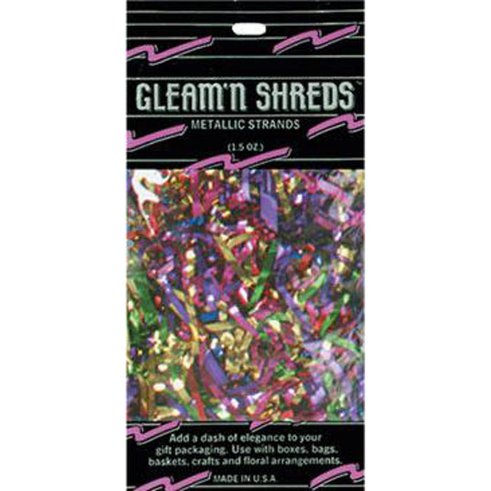 1.5Oz Multi Colour Gleam N Shreds Strand.