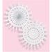 "15" White Art-Tissue Snowflake Bulk - Pack Of 100"