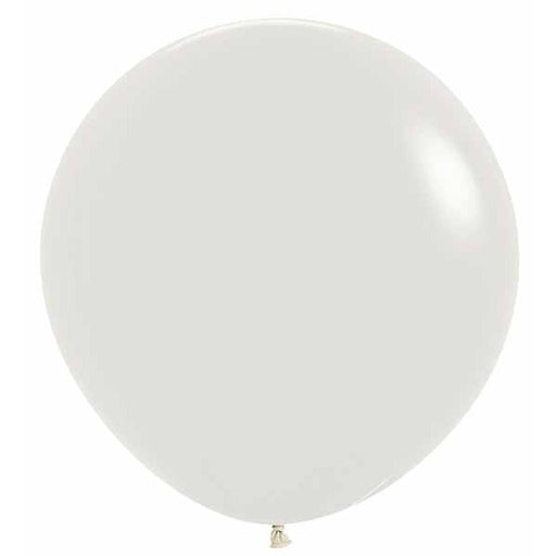 Sempertex 24-Inch Pastel Dusk Cream Latex Balloons, 10 Count