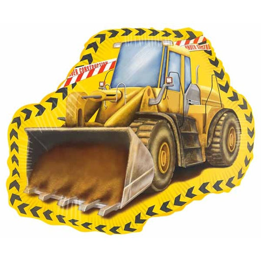 Construction Dozer Supershape Foil Balloon
