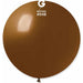 Gemar 31" Brown #048 Latex Balloon, 1 Count