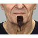 Dark Brown Self-Adhesive Costume Goatee, 3 x 7.5 cm