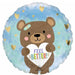 Feel Better Bear 18 Inch Round Foil Balloon