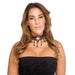 Black Lace & Pearl Choker