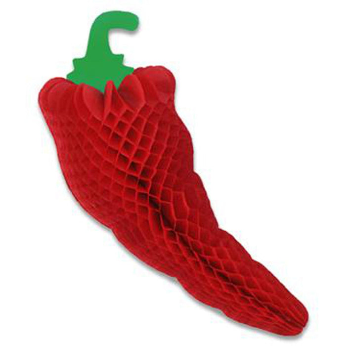 "17" Art-Tissue Chili Pepper Decoration"