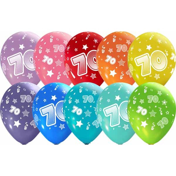 #70 NUMBERS-ALL-OVER 12" TRENDY ASST 50/B