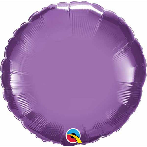 18" Chrome Purple Mylar Balloon.