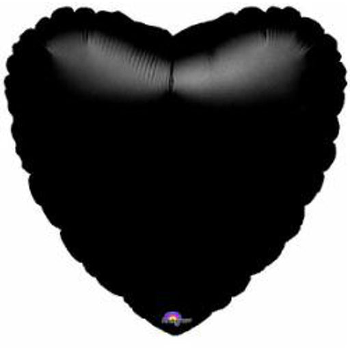 "18" Heart Pkg Black S15: Express Your Love With Style!"