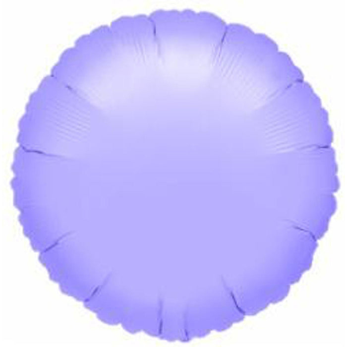 18" Pastel Lilac Round Flat Balloon (20571 S15)