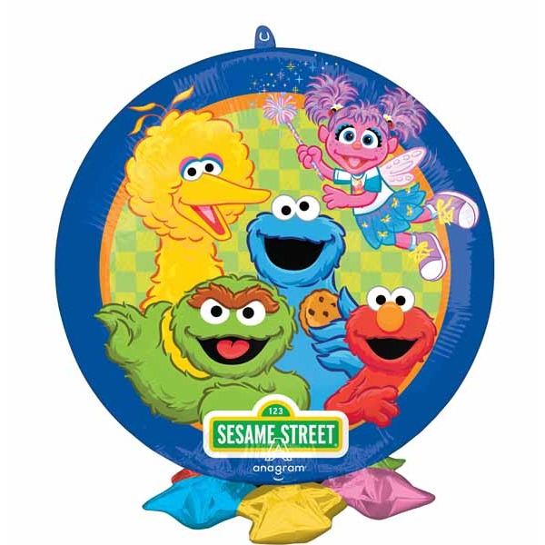 Sesame Street 19-Inch Frillz Foil Balloon