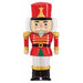 Red Nutcracker 43-Inch Foil Balloon