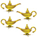 3D Foil Lamp Centerpieces, 4 Pack