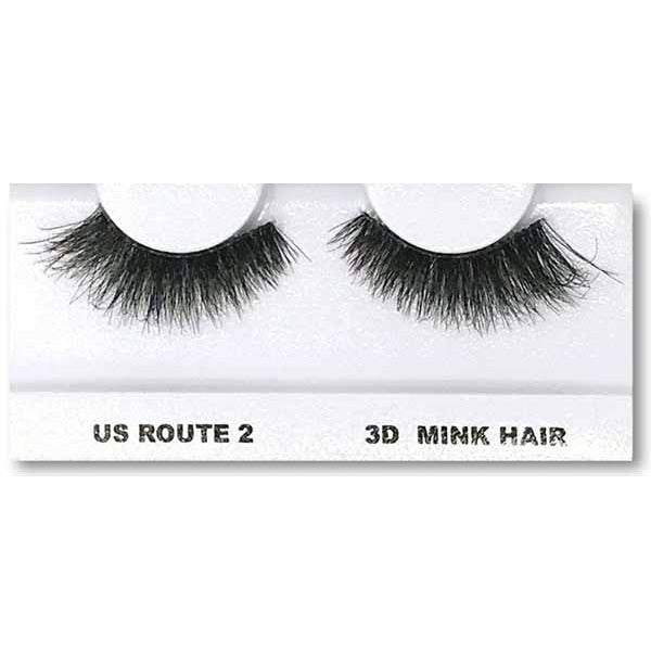 Black 3D Faux Mink Eyelashes, Style CL 2