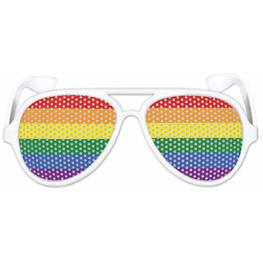 Rainbow Glasses with Pinholes
