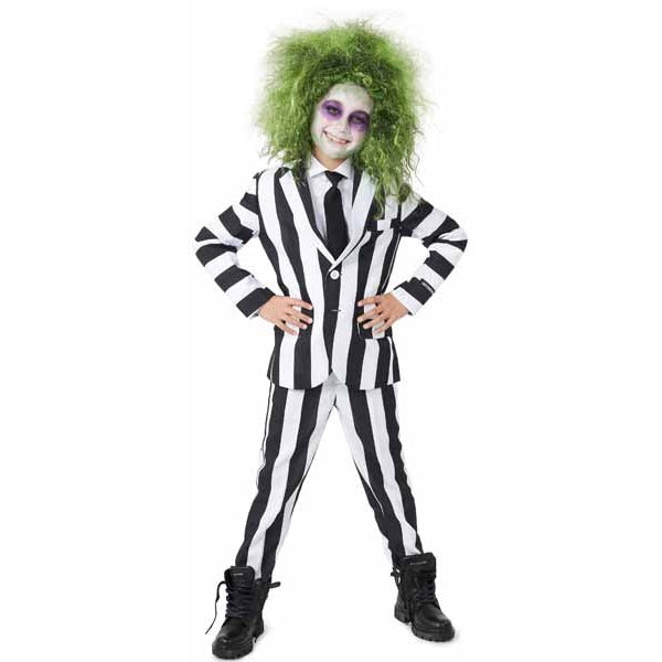 Suitmeister Boys' Beetlejuice Costume Suit, Medium