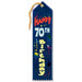 Happy 70th Birthday Award Ribbon, 2" x 8"