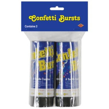 Multicolor Confetti Bursts, 2 Pack