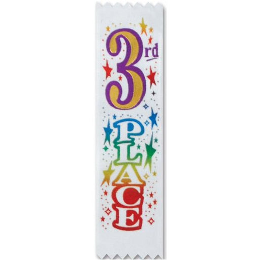 3rd Place Award Ribbons, 10-Pack