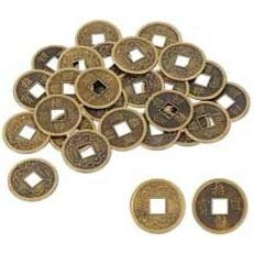 Chinese Good Luck Coins, 25 Count
