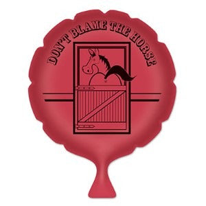 Don't Blame the Horse Whoopee Cushion, 8 Inch