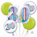 Here's to Your Birthday 30 Foil Balloon Bouquet