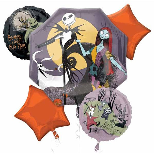 The Nightmare Before Christmas Foil Balloon Bouquet
