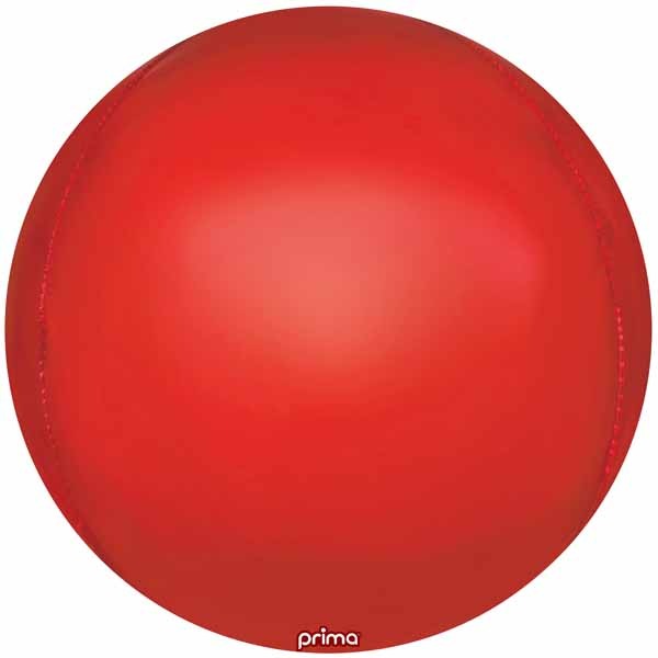 Prima Red 40" Sphere Balloon, 1 Pack
