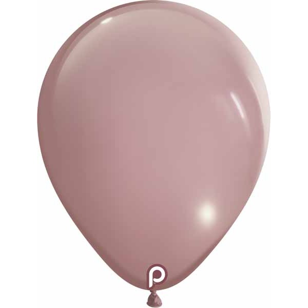 Prima Dusty Rose 18-Inch Round Latex Balloons, 25 Count