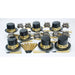 GOLD ECLIPSE PARTY KIT FOR 50