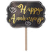 Foil Happy Anniversary Yard Sign, 10 x 14.5 Inches