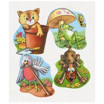 16-Inch Spring Cutouts, 4-Pack