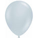 TUFTEX 17-Inch Fog Gray Latex Balloons, 50 Count