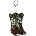 Cowboy Boots Photo and Balloon Holder, 6 oz